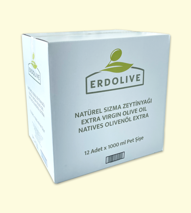 12x1000 ml Pet Erdolive Natürel Sızma Zeytinyağı - Görsel 2