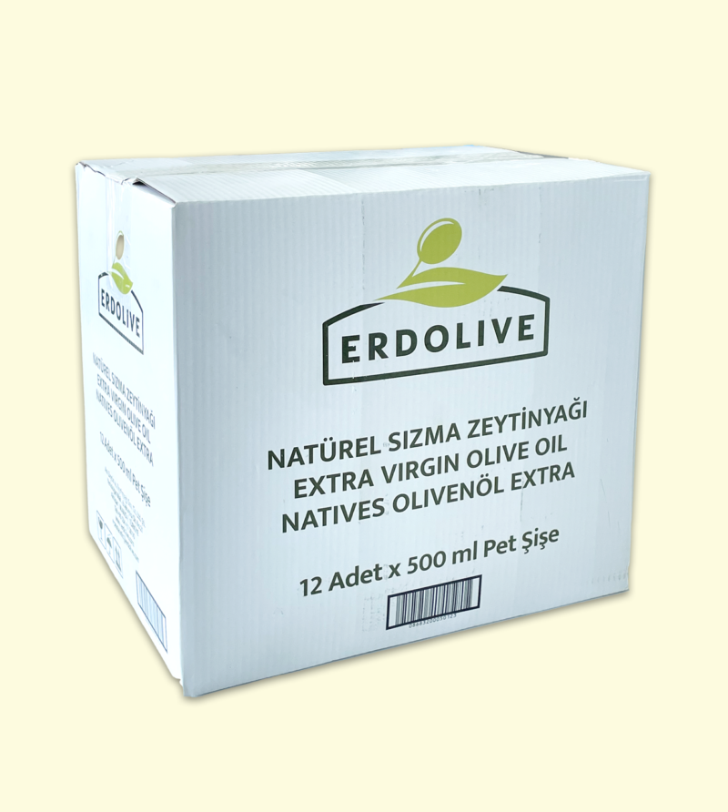 12x500 ml Pet Erdolive Natürel Sızma Zeytinyağı - Görsel 2